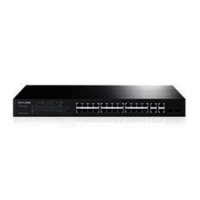TP LINK 24-Port 10/100Mbps + 4-Port Gigabit + 2 SFP slot Smart PoE S TP LINK 24-Port 10/100Mbps + 4-Port Gigabit + 2 SFP slot Smart PoE S